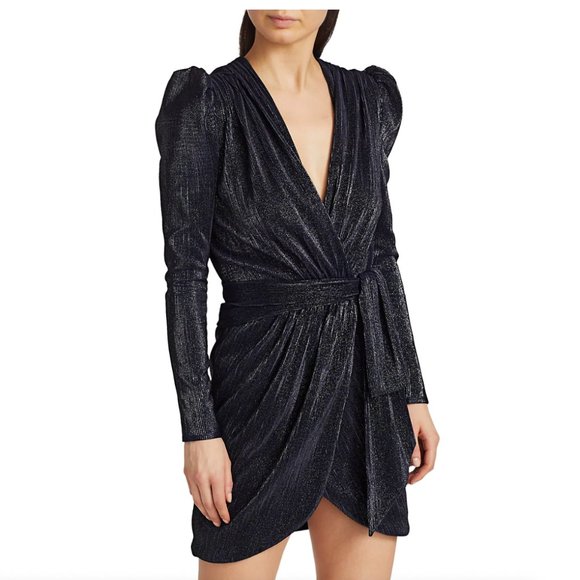 Jonathan Simkhai Dresses & Skirts - Jonathan Simkhai metallic wrap dress